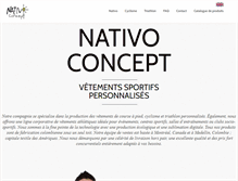 Tablet Screenshot of nativoconcept.com